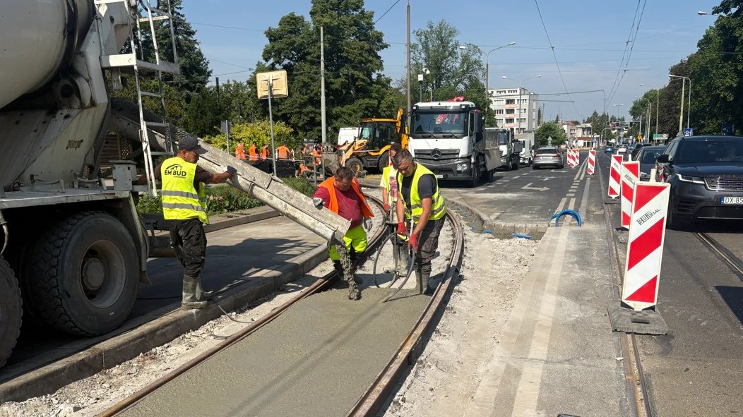Remont nawierzchni na ul. Dąbrowskiego