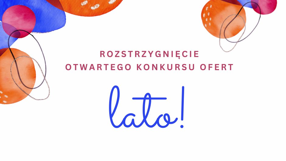 Rozstrzygnięcie otwartego konkursu ofert