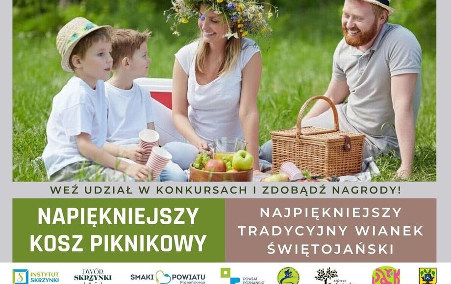 Najpiękniejszy kosz piknikowy i wianek świętojański – dwa konkursy dla kreatywnych uczestników pikniku „Śniadanie na trawie #3” w Dąbrówce