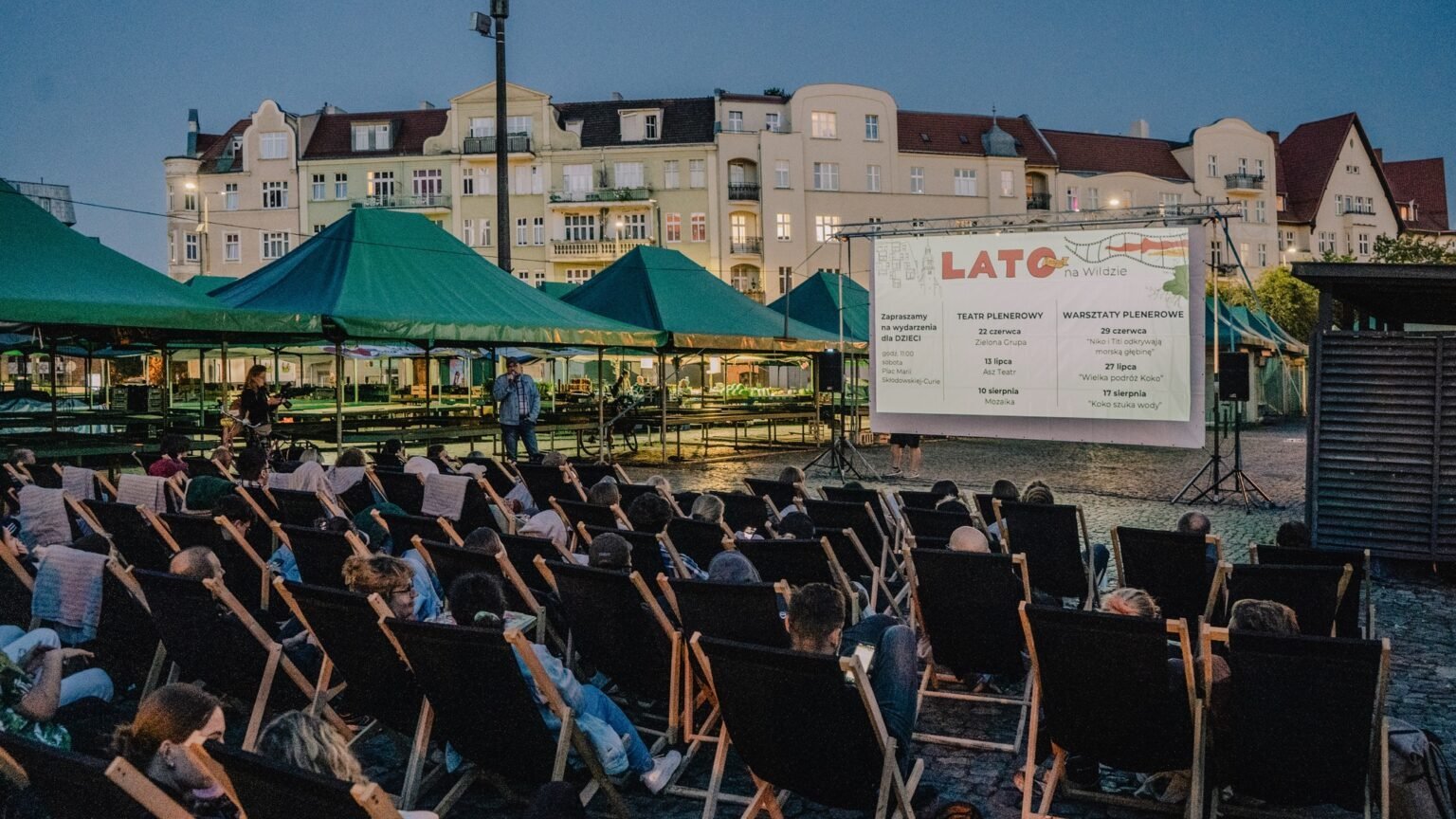 Lato na Wildzie. Kino plenerowe, koncerty i atrakcje dla całych rodzin