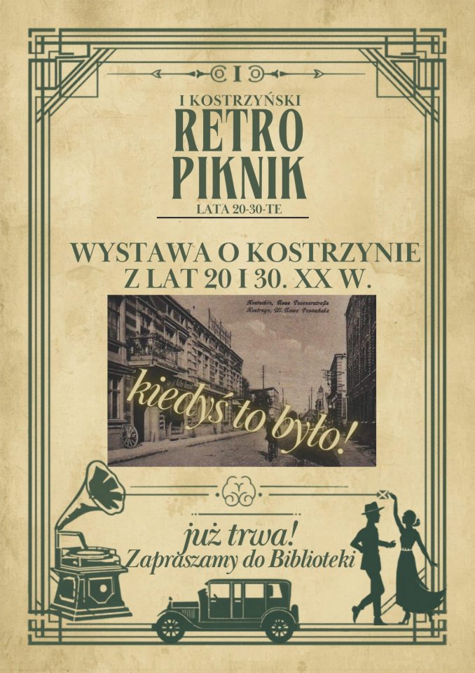 Retro Piknik w Kostrzynie - doskonały plan na niedzielę! - Dla mieszkańca - Urząd Miejski w Kostrzynie