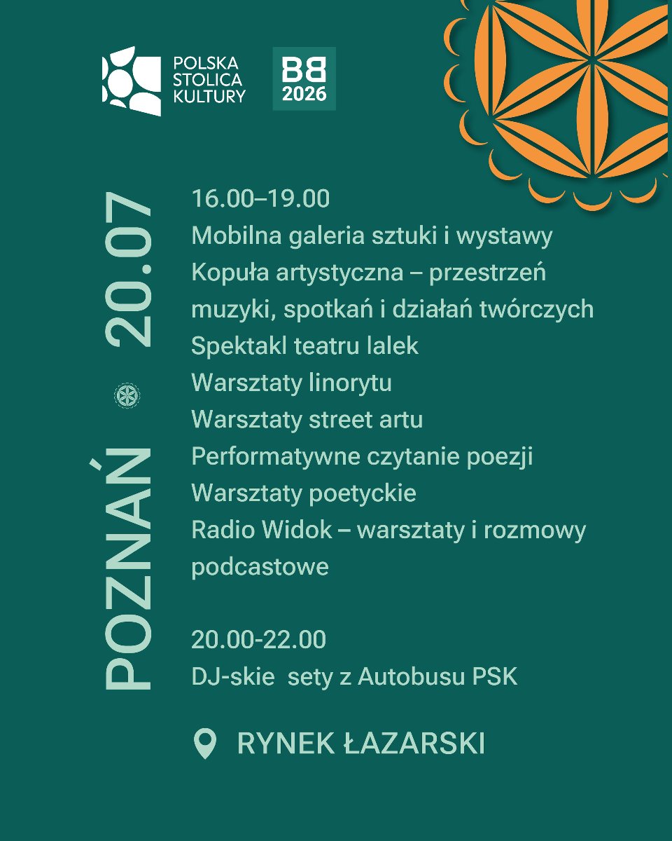 Rynek Łazarski przystankiem Autobusu Polskiej Stolicy Kultury 2026