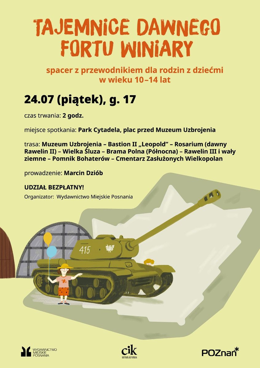 Rodzinny spacer z przewodnikiem po Cytadeli