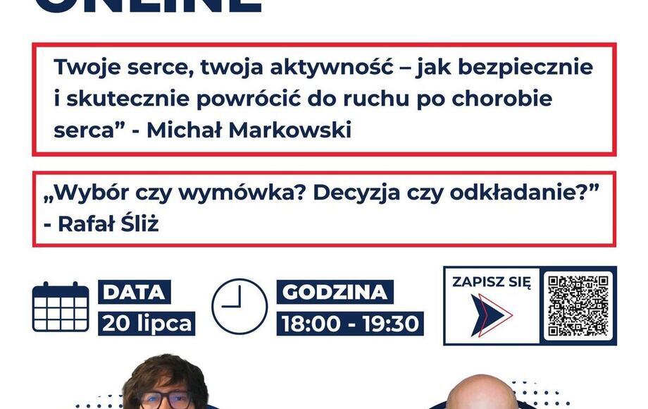 Webinar Klubu Pacjenta w Gnieźnie 20 lipca: zrób coś dobrego dla serca - Gniezno