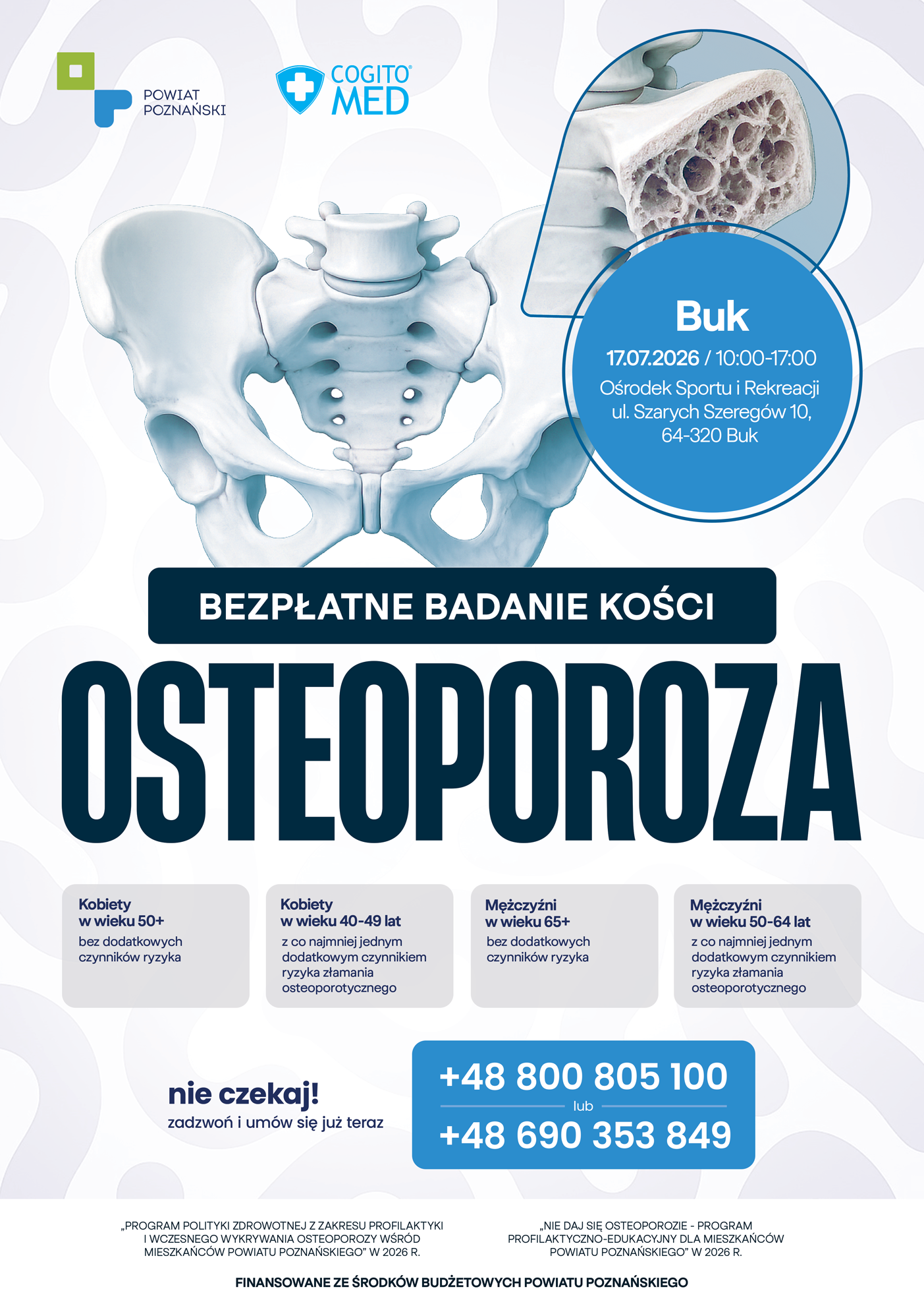 Zadbaj o swoje kości! - Miasto i Gmina Buk