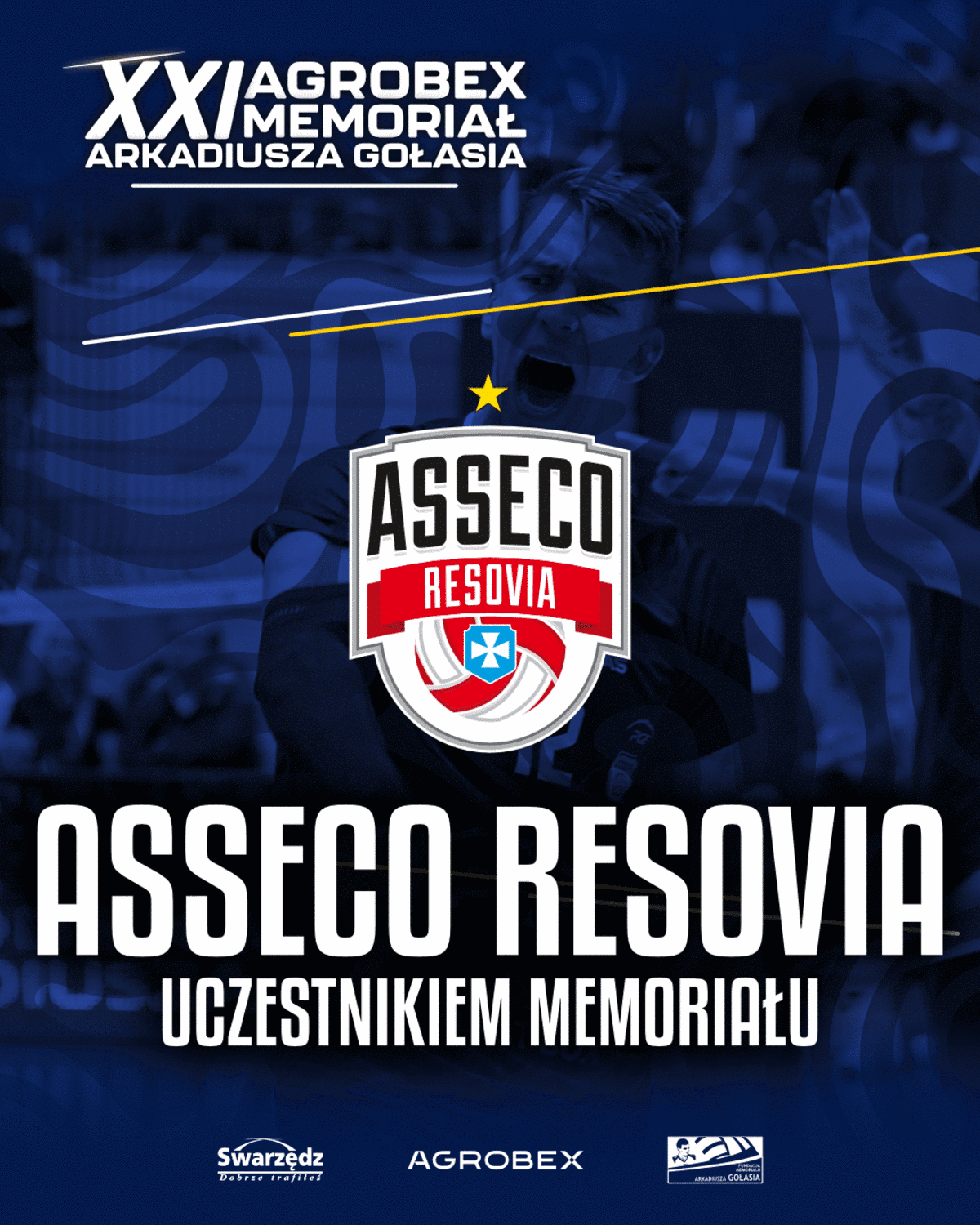 Asseco Resovia Rzeszów zamyka skład. Ruszyła sprzedaż biletów na XXI Agrobex Memoriału A. Gołasia