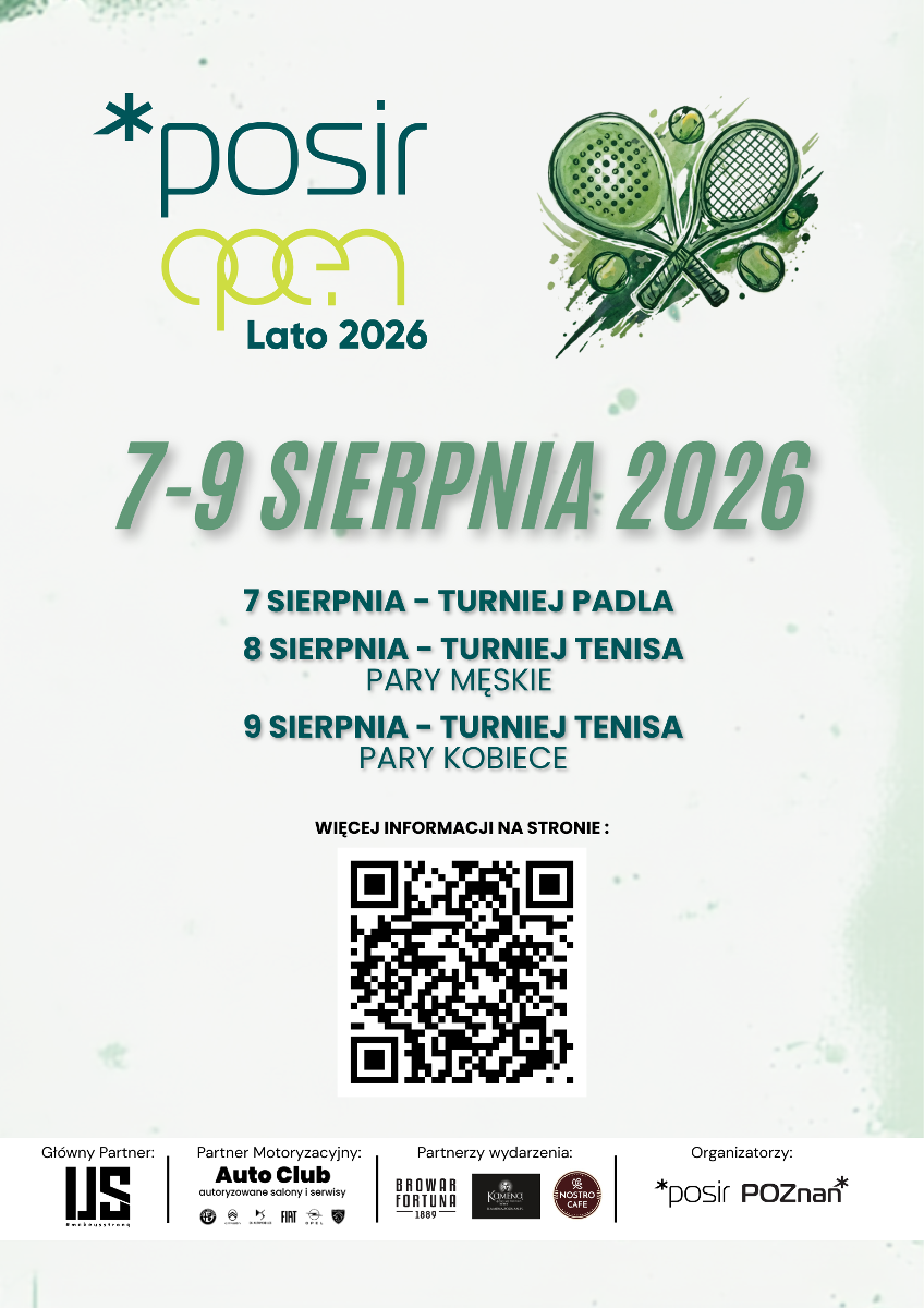 POSiR Open Lato 2026 już w sierpniu