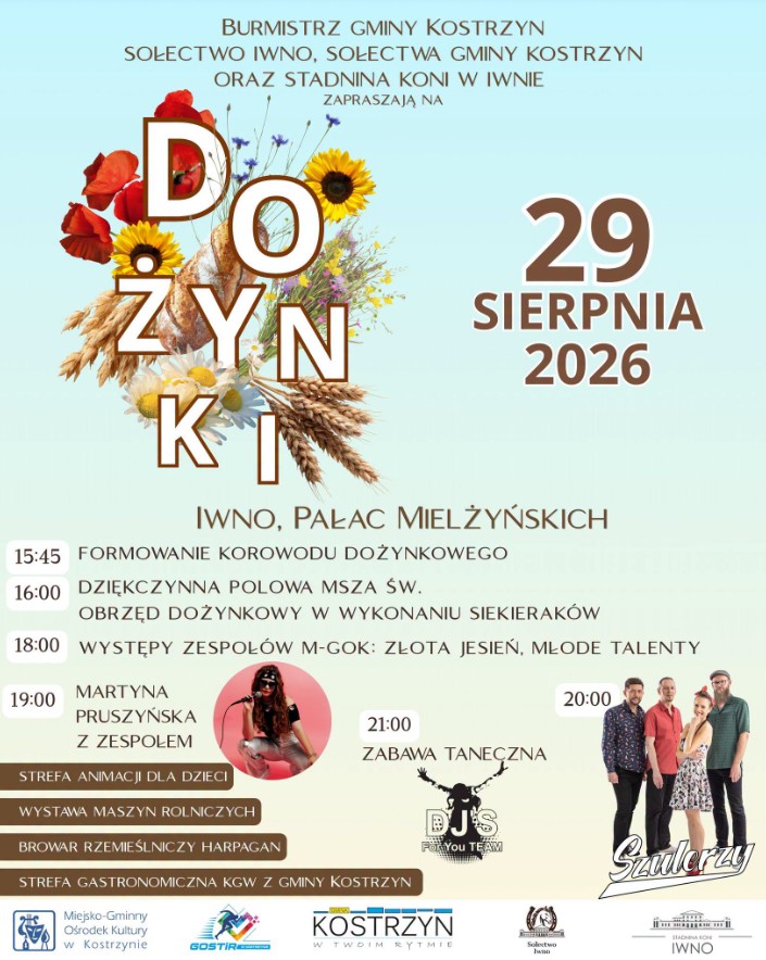 Dożynki Gminne 2026 - Dla mieszkańca - Urząd Miejski w Kostrzynie