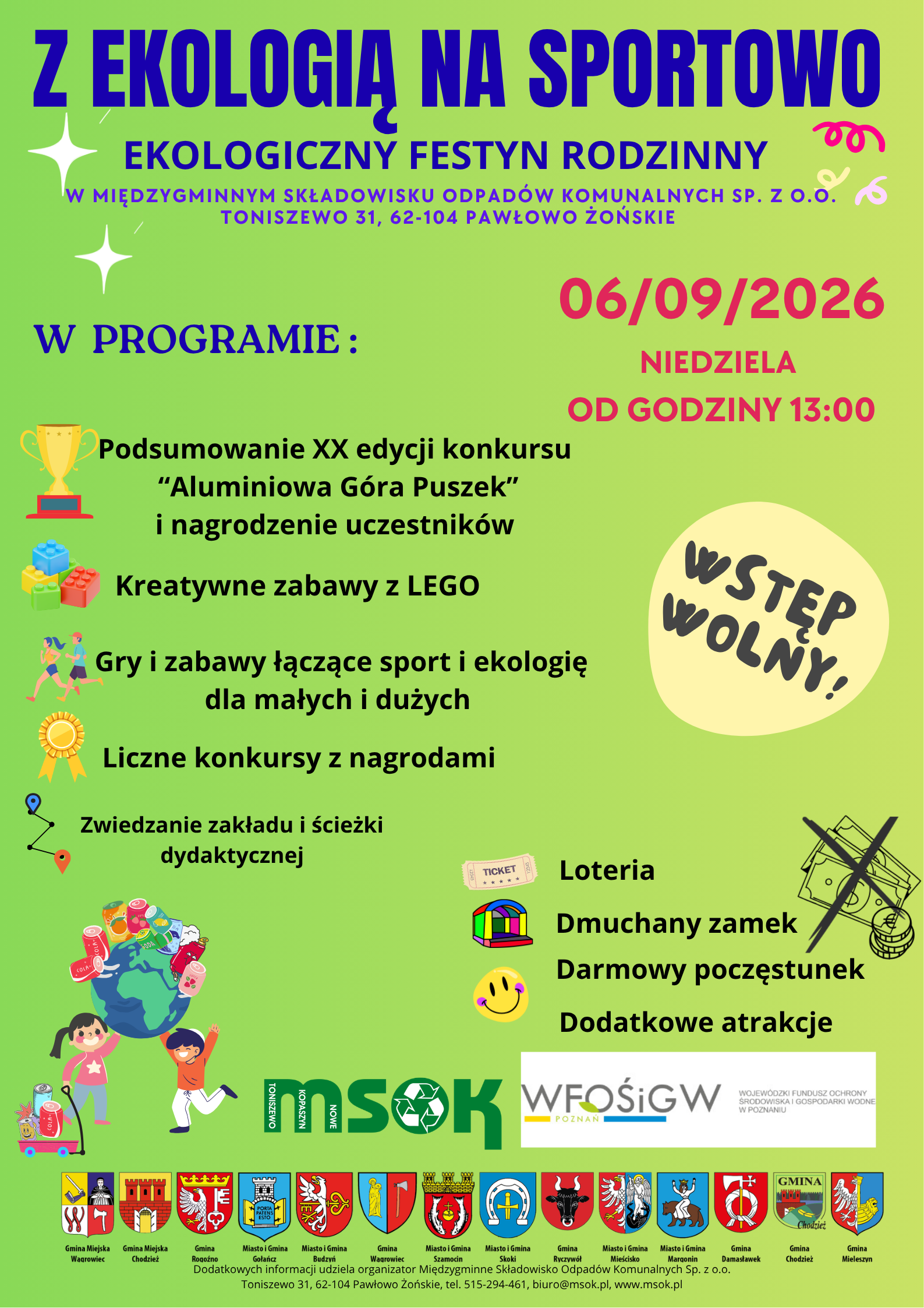 MSOK zaprasza na festyn rodzinny
