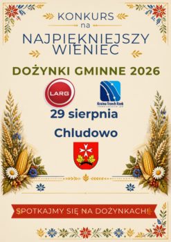 Konkurs na Najpiękniejszy Wieniec Dożynkowy dla sołectw i osiedli Gminy Suchy Las