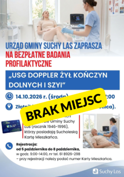 Bezpłatne badania profilaktyczne USG Doppler żył kończyn dolnych i szyi – BRAK MIEJSC