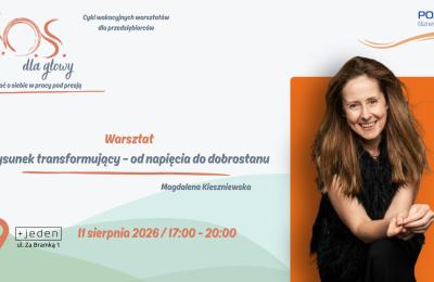 Warsztat w Poznaniu: rysunek transformujący pomaga zmniejszyć napięcie i zadbać o dobrostan