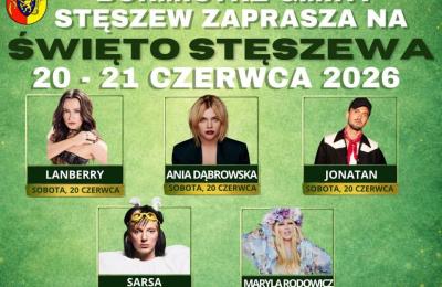 Święto Stęszewa 2026: dwa dni koncertów i rodzinnej zabawy przy Hali Widowiskowo-Sportowej