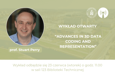 Ekspert z UTS w Poznaniu: wykład o kodowaniu i reprezentacji danych 3D