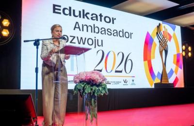 Laureaci nagrody „Edukator – Ambasador Rozwoju 2026” świętowali w Poznaniu