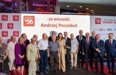 W Poznaniu wręczono nagrody Stukot '56. Laureaci przypomnieli o wartościach Czerwca 1956