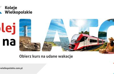 Letnie połączenia Kolei Wielkopolskich dla mieszkańców Wągrowca