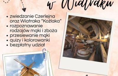 Warsztaty w Wiatraku Koźlak tylko o 15:00 w środę – ważna zmiana dla mieszkańców Kostrzyna Wlkp.