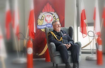 Komendant miejskiej PSP w Poznaniu świętuje 10 lat na stanowisku