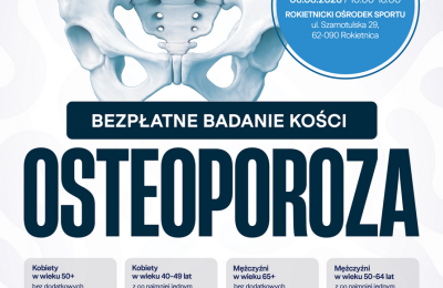Bezpłatne badanie kości w Rokietnicy: ogłoszenie gminy