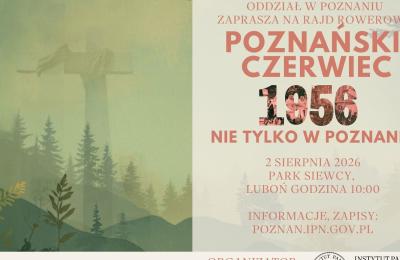 Rajd rowerowy śladami Czerwca ’56 pod Poznaniem. Zbiórka w Luboniu