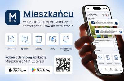 Kępno uruchamia aplikację MieszkaniecINFO. Ważne komunikaty i kalendarz wydarzeń w telefonie