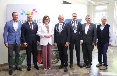 Delegacje z miast partnerskich odwiedziły Wągrowiec podczas Imienin Miasta