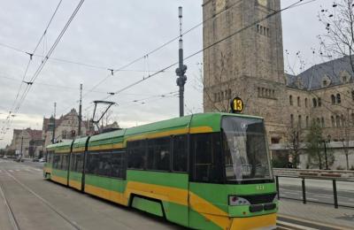 Tramwaje wracają na Grunwaldzką w Poznaniu szybciej niż planowano