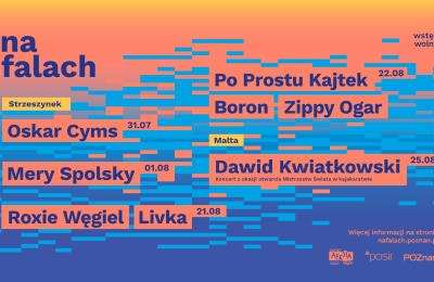 Koncerty #NaFalach wracają w Poznaniu: start 31 lipca nad Jeziorem Strzeszyńskim