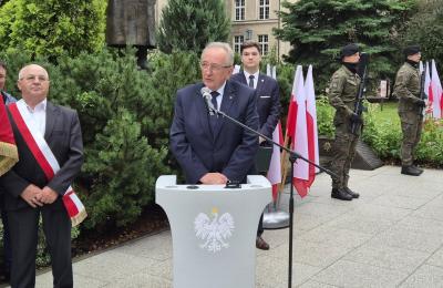 Uroczystość z okazji 125. rocznicy urodzin premiera Stanisława Mikołajczyka w Poznaniu