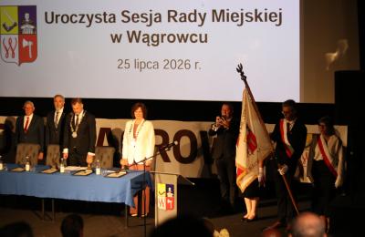 Imieniny Miasta Wągrowca rozpoczęte uroczystą sesją Rady Miejskiej