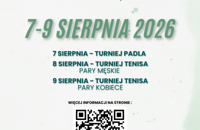 Tenis i padel nad Wartą. POSiR Open Lato 2026 już w sierpniu w Poznaniu