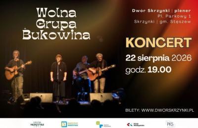 Legendarny koncert Wolnej Grupy Bukowina w plenerze Dworu Skrzynki w Komornikach