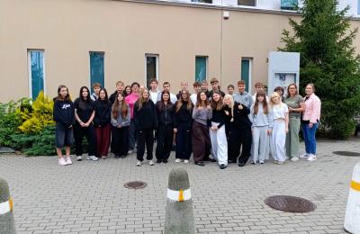 Młodzież z Wągrowca w Adendorfie na spotkaniu sportowym partnerskich gmin