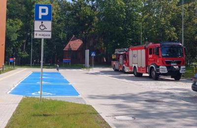 Strażacy z JRG 2 przeprowadzili rozpoznanie operacyjne w Uniwersyteckim Szpitalu Klinicznym w Poznaniu
