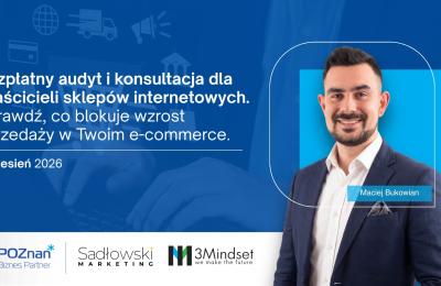 Bezpłatne konsultacje dla e-sklepów z Poznania i Wielkopolski