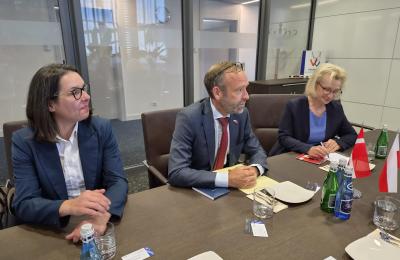 Ambasador Danii odwiedził Poznań: rozmowy o współpracy gospodarczej i regionalnej