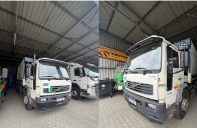 Zbycie pojazdu VOLVO FL220 – ogłoszenie URBIS Sp. z o.o. w Gnieźnie z informacją o danych technicznych i załączniku