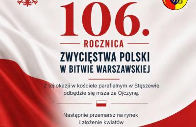 Obchody 106. rocznicy zwycięstwa Polski w Bitwie Warszawskiej w Stęszewie 15 sierpnia 2026 roku