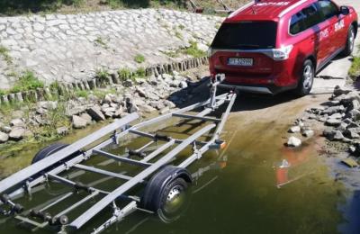 Poznań: JRG nr 3 rozpoznawała Wartę i sprawdzała dostęp do miejsc zwodowania łodzi