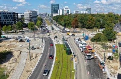 Poznań: od 29 sierpnia tramwaje wracają na ul. Królowej Jadwigi, zmienia się ruch