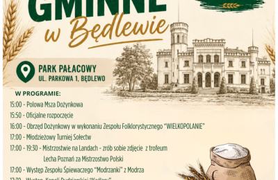 Dożynki Gminne 2026 w Stęszewie zaplanowane na 30 sierpnia