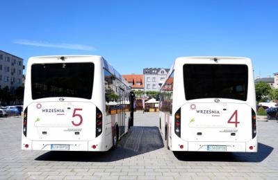We Wrześni od 31 sierpnia ruszą nowe bezpłatne linie autobusowe nr 4 i 5