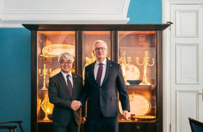 Ambasador Japonii Akira Kono w Poznaniu. Rozmowy o współpracy z japońskimi miastami