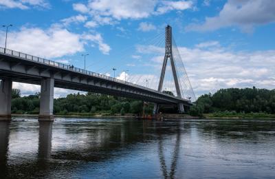 Remont mostu nad Gwdą na drodze krajowej nr 11 w Krępsku w gminie Jastrowie