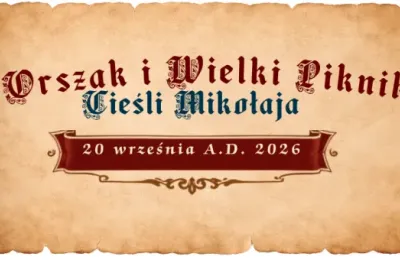 Kórnik: Orszak i Wielki Piknik Cieśli Mikołaja 20 września – trasa, godzina startu i atrakcje