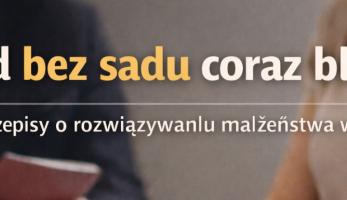 Rozwód bez sądu coraz bliżej (sejm przyjął przepisy o rozwiązywaniu małżeństwa w urzędzie)