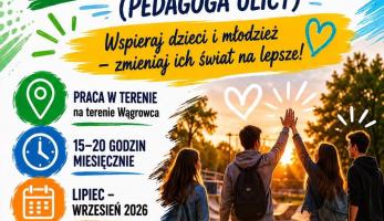 Miejski Ośrodek Profilaktyki Uzależnień poszukuje streetworkera. Ruszył nabór