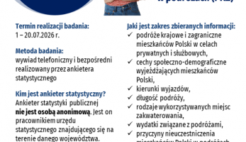 Badanie uczestnictwa mieszkańców Polski (rezydentów) w podróżach (PKZ) - Aktualności - WRZEŚNIA - miasto w centrum zainteresowania