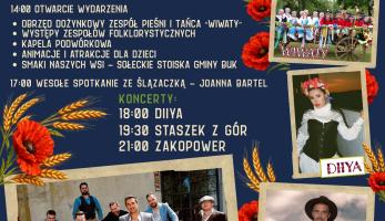 wiadomosci CentralaPoznan i region - Dożynki gminne w Buku 23 sierpnia. Korowód, obrzędy i koncert Zakopower
